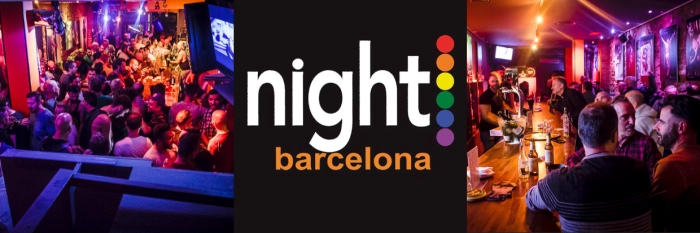 Night Barcelona - Gay-bar in the gay district of Barcelona