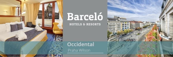 Occidental Praha Wilson - gay friendly hotel in the centre of Prague