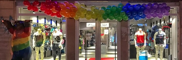 Addicted Unterwäsche und Sportswear im Brunos Store Berlin