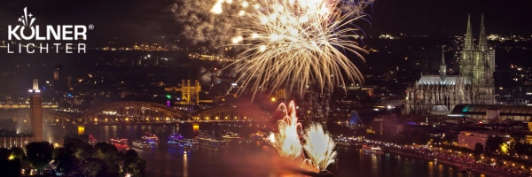 Kölner Lichter - Annual Event with Open Air Stage & Fireworks