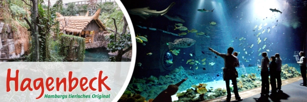 Tropical aquarium in Hagenbeck - Zoo