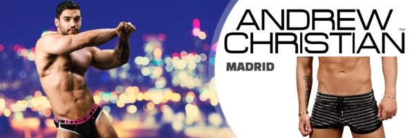 Andrew Christian @ XXX Madrid Store - Men's Underwear & Fashion