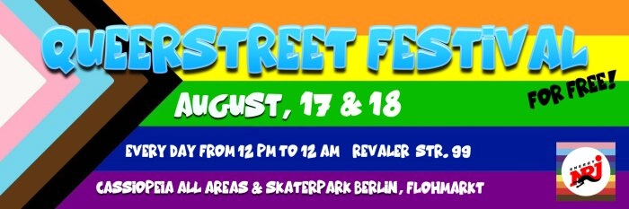 QueerStreet Festival Berlin: LGBT Event August 2024 in Berlin