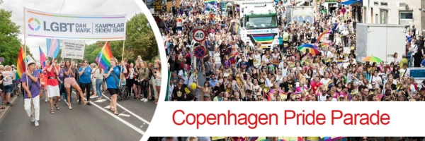 Copenhagen Pride Parade - Pride March in Kopenhagen