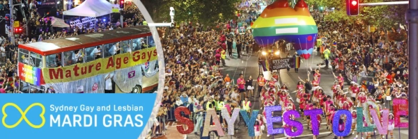 Sydney Gay and Lesbian Mardi Gras - Pride Parade in Sydney