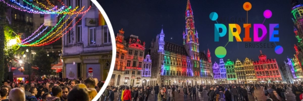 Der Belgien Pride - Gay Pride in Brüssel