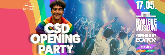 Pride Opening Party: Christopher Street Day in Dresden