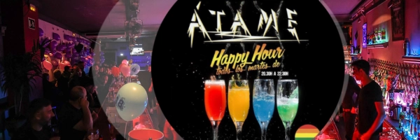 Happy Hour every Tuesday at the Atame Gay-Bar Barcelona