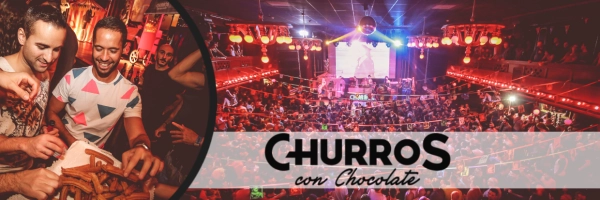 Churros con Chocolate - Gay Party am Sonntagnachmittag in Barcelona