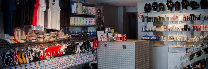 Mister B Shop im Shop: Black Dream Fetischshop in Budapest
