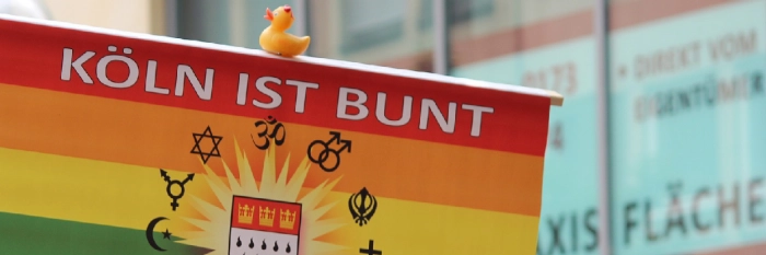 CSD Köln Straßenfest auf dem Heumarkt