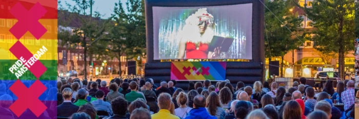 Pink Movie Nights: The open air cinema of Gay Pride Amsterdam