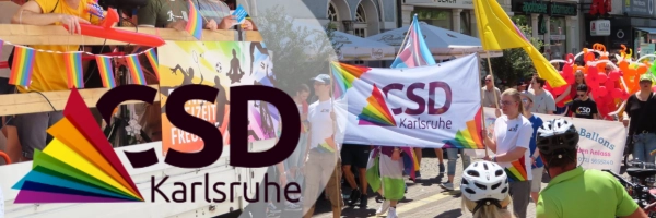 Pride Karlsruhe -  der jährlichen Christopher Street Day (CSD)
