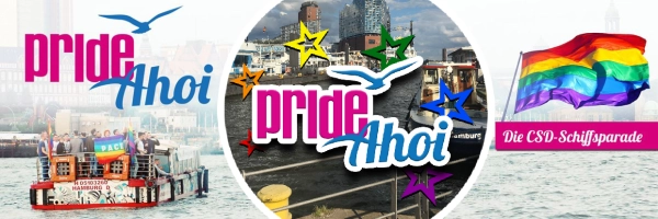 CSD Hamburg: Pride Ahoi - die Queere Schiffsparade auf der Elbe