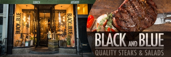 Restaurant Black and Blue - your steak restaurant in Amsterdam