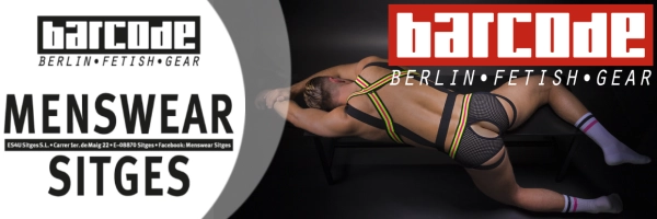 Menswear Sitges: sexy sports- under- & fetishwear from Barcode Berlin