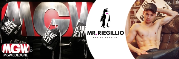 Mr Riegillio leather & fetish clothing @ MGW Store in Cologne