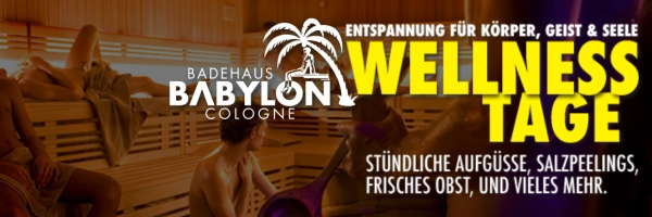 Wellness on Sunday in Cologne's popular gay sauna