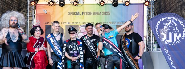 FetishArea und MLC‑Bühne