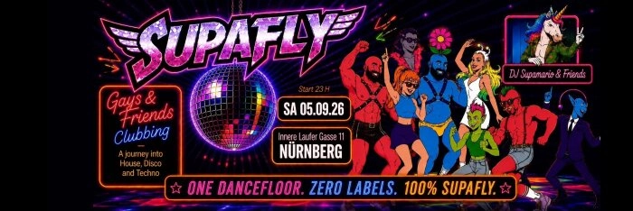 SUPAFLY - Gay & Friends Clubbing