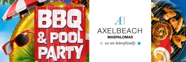 Gay Pool Party im AxelBeach Hotel: Free Barbecue