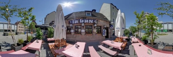 La Bas: Restaurant, Biergarten und Gay-Bar in Nürnberg