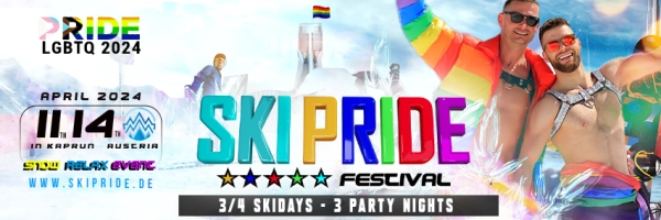 Gay Skipride 2024: Ski- und Snowboardfahren in Zell am See - Kaprun