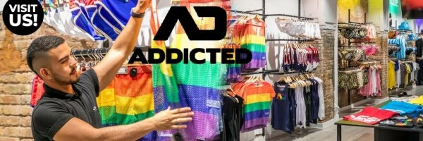 Addicted Store Barcelona: Gay Shopping, Unterwäsche, Sportbekleidung