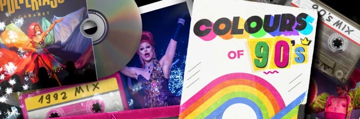 Colours of 90's Hamburg: Live-Gesang, Akrobatik, Drag und Travestie