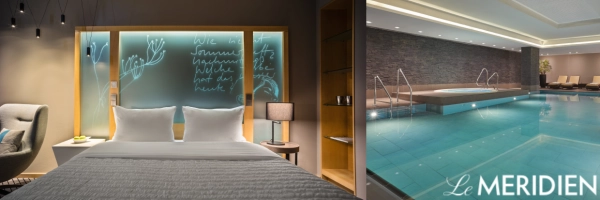 Le Méridien Hotel in Hamburg - Design hotel with pool