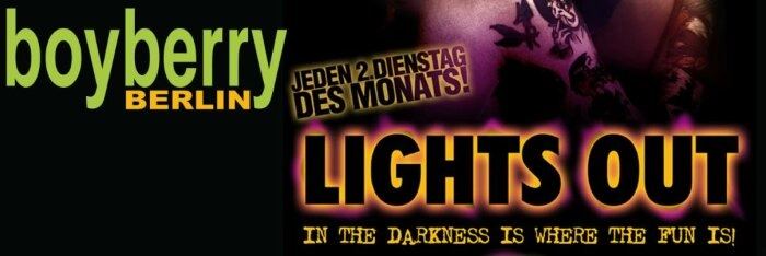 Boyberry Lights Out Night - Gay Bar in Berlin