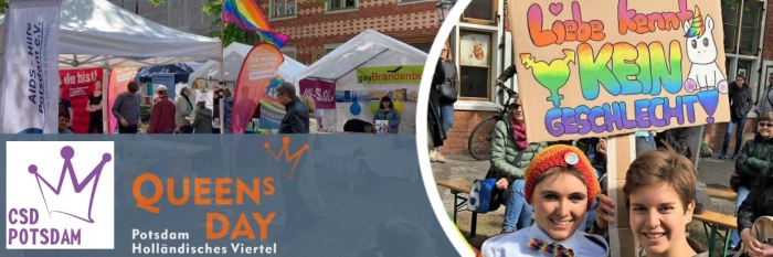 CSD Potsdam und Queensday Potsdam 09. Mai und 10. Mai 2020
