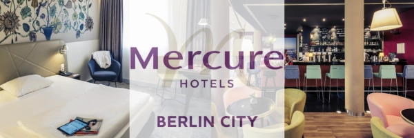 Mercure Hotel Berlin City - Doppelzimmer und Hotel Bar