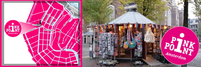 Pink Point - Informationszentrum über das schwul-lesbische Amsterdam