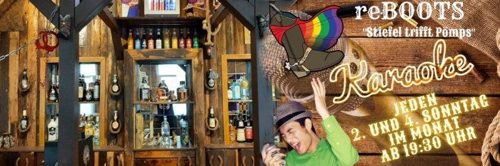reBOOTS Westernbar Karaoke