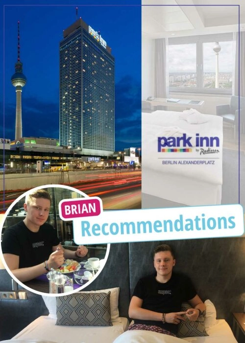 Brian tests Berlin Hotel - Park Inn Hotel Alexanderplatz