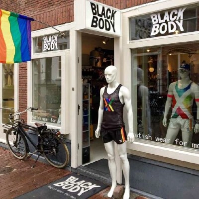 Gay shops and fashion for men in Amsterdam