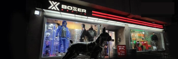 gay shopping @ Boxer Berlin - Fetish, Leather & Rubber, Sportswear