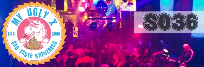 The Bad Taste Party in Berlin's cult club SO36. Every 4th Friday